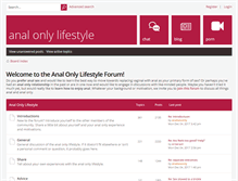 Tablet Screenshot of analonlylifestyle.com